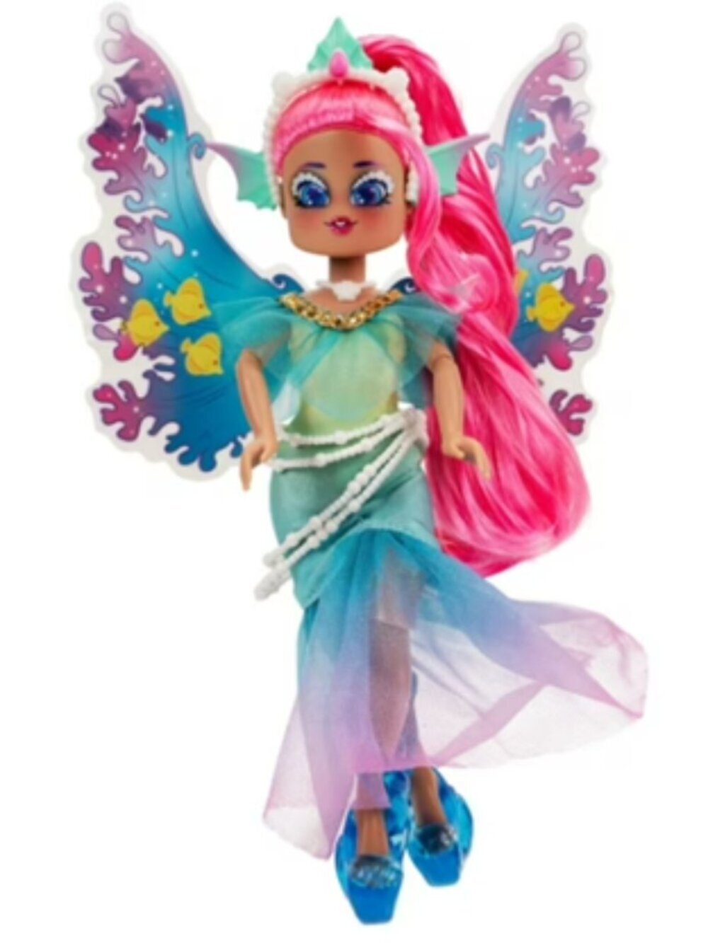 Royale High Mermia Water Fairy Fashion Doll 9" Series 1 w/ Accessories & Journal